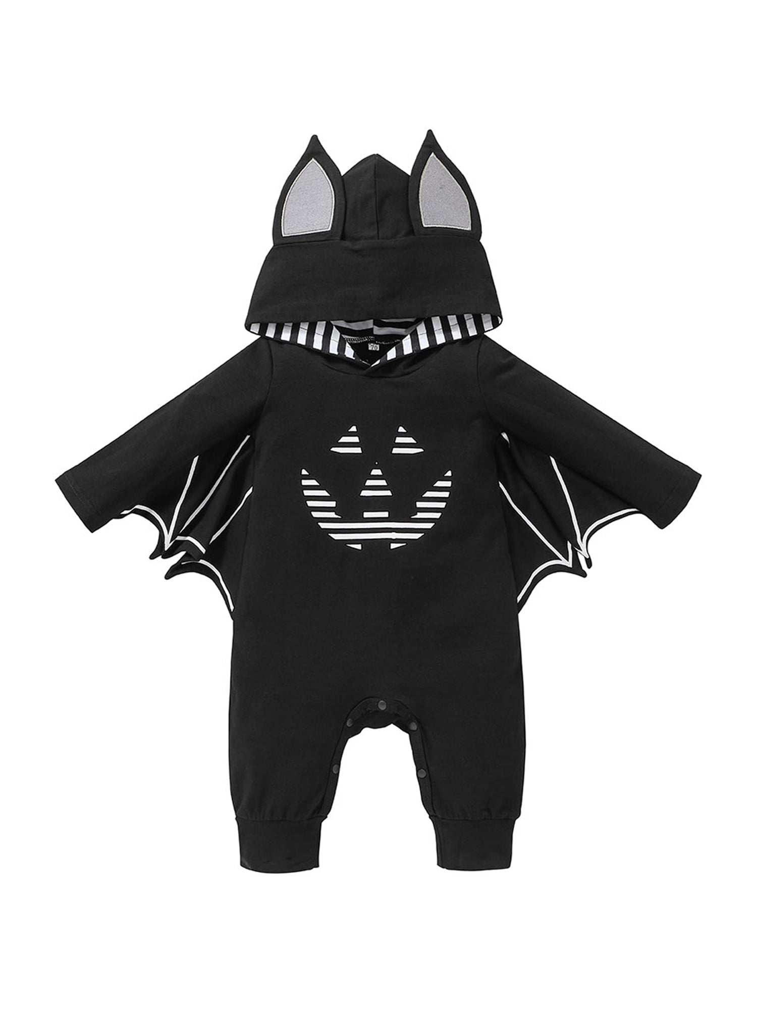 Kiapeise My First Halloween Bat Sleeve Outfits Baby Boy Bat Cosplay
