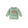 thumbnail image 1 of Kiapeise Toddler Girl Boy Sweatshirt Dinosaur Long Sleeve Sweater Pullover Top Cute Fall Winter Clothes, 1 of 8