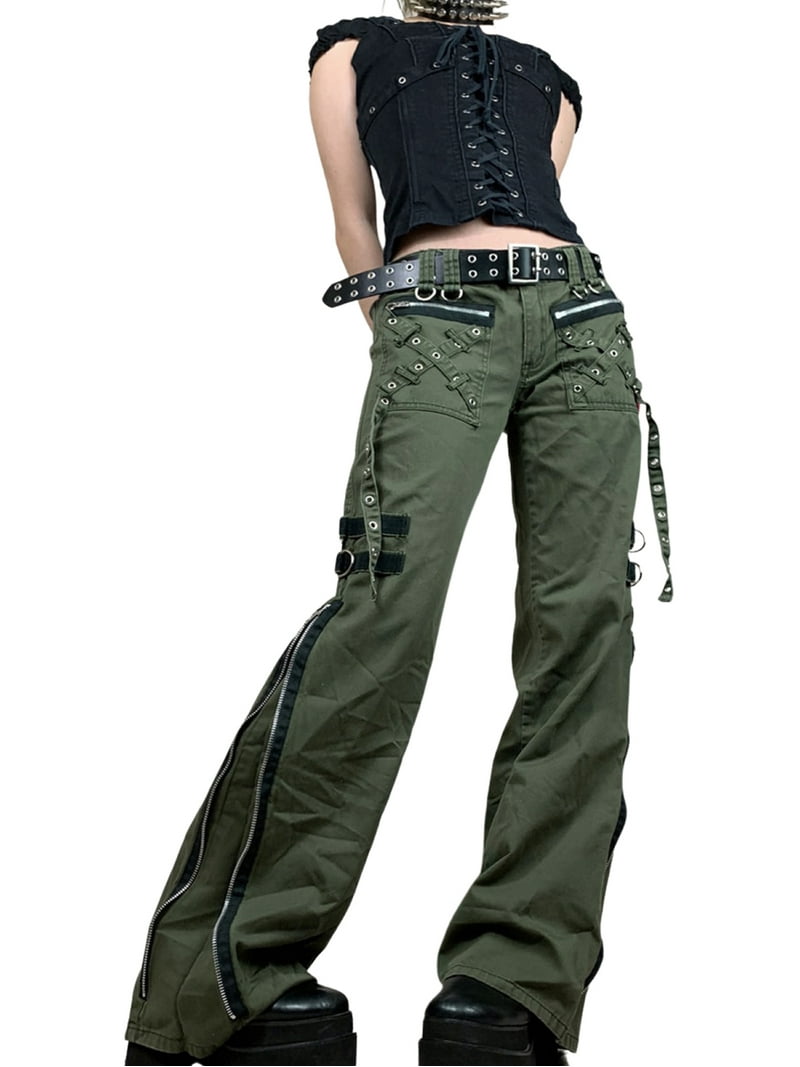 【KOOLOSET】Big Pocket Cargo Wide Pants Big Pocket Cargo Wide Pants - kooloset