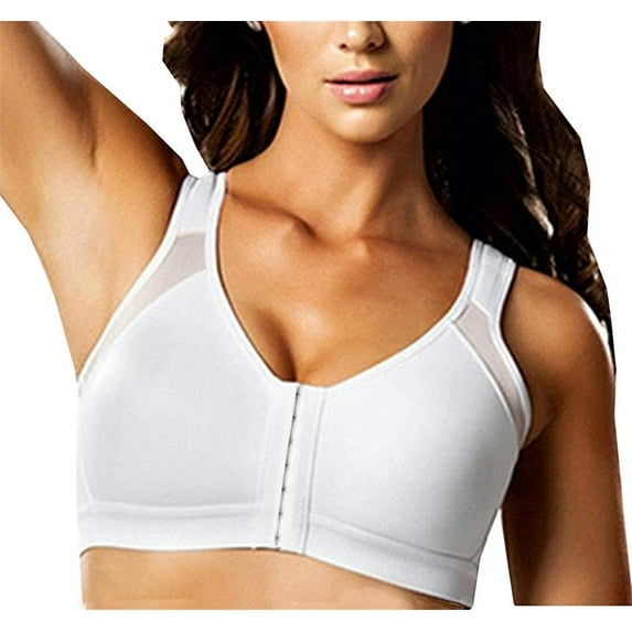 Kiapeise Women Posture Corrector Bra Wireless Back Support Lift Up Yoga Sports Bras Push Up Underwear Fitness Tops Plus Size