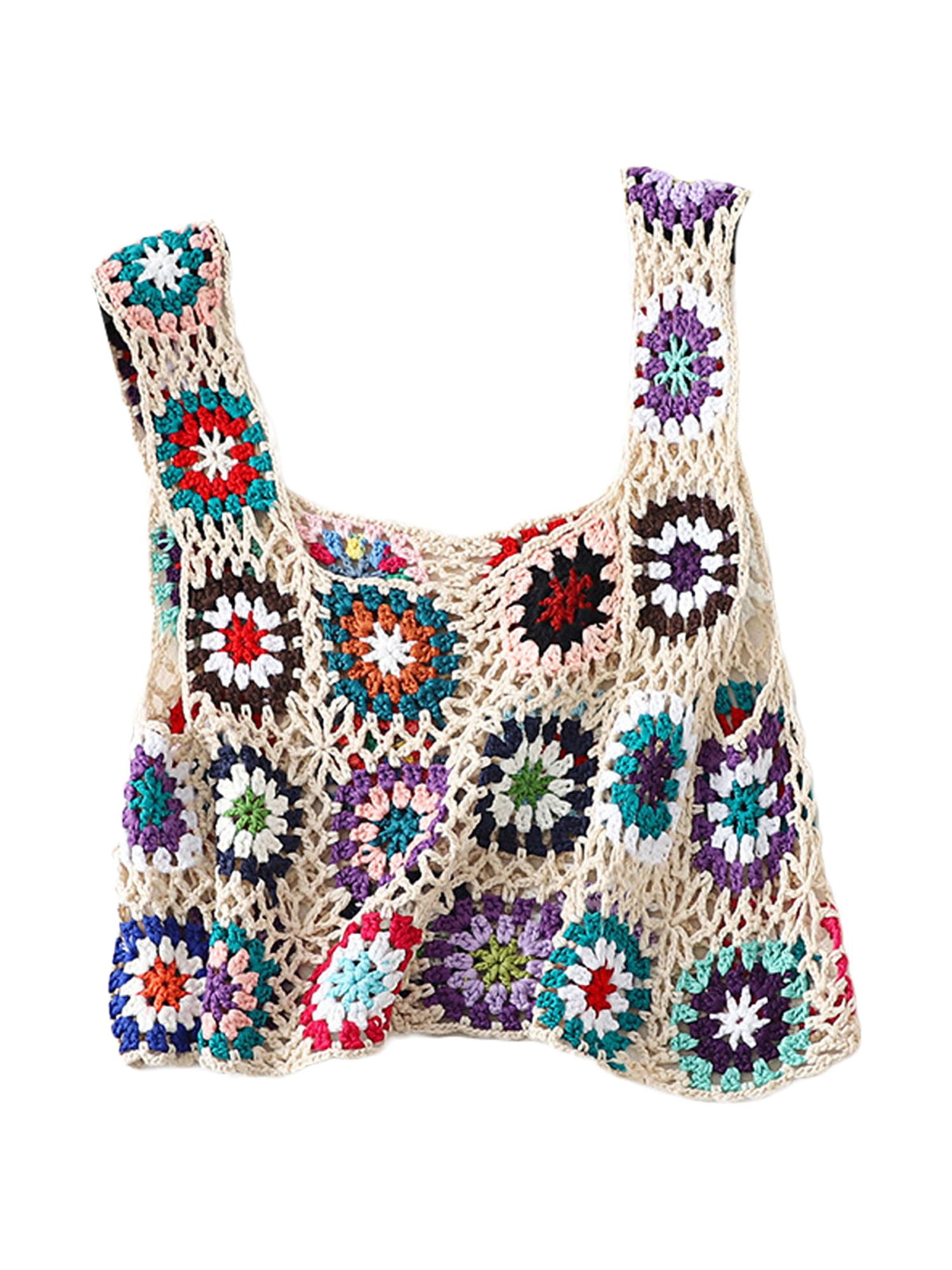 Crochet Cami Top on Designer Wardrobe