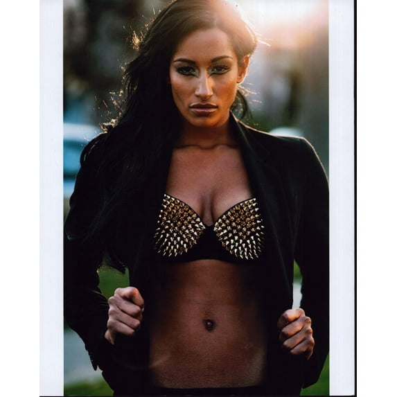 Kiara Belan In Studded Bra And Jacket Photo Print (8 x 10) - Item # MVM70392