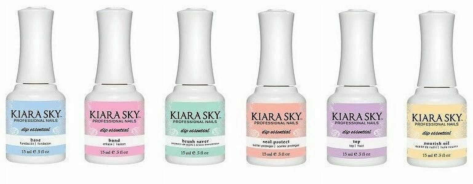 Kiara Sky Dipping Powder Essentials Kit Steps 16, 0.5oz