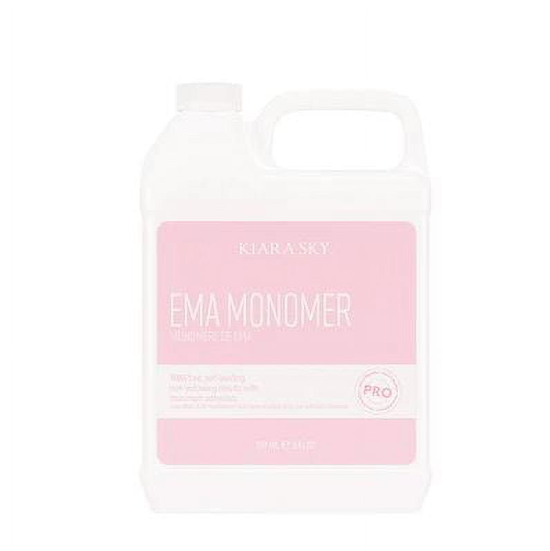 Kiara Sky EMA Monomer - Professional Acrylic Nail Liquid, 8 Fl Oz