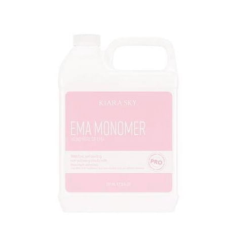 Kiara Sky EMA Monomer - Professional Acrylic Nail Liquid, 8 Fl Oz