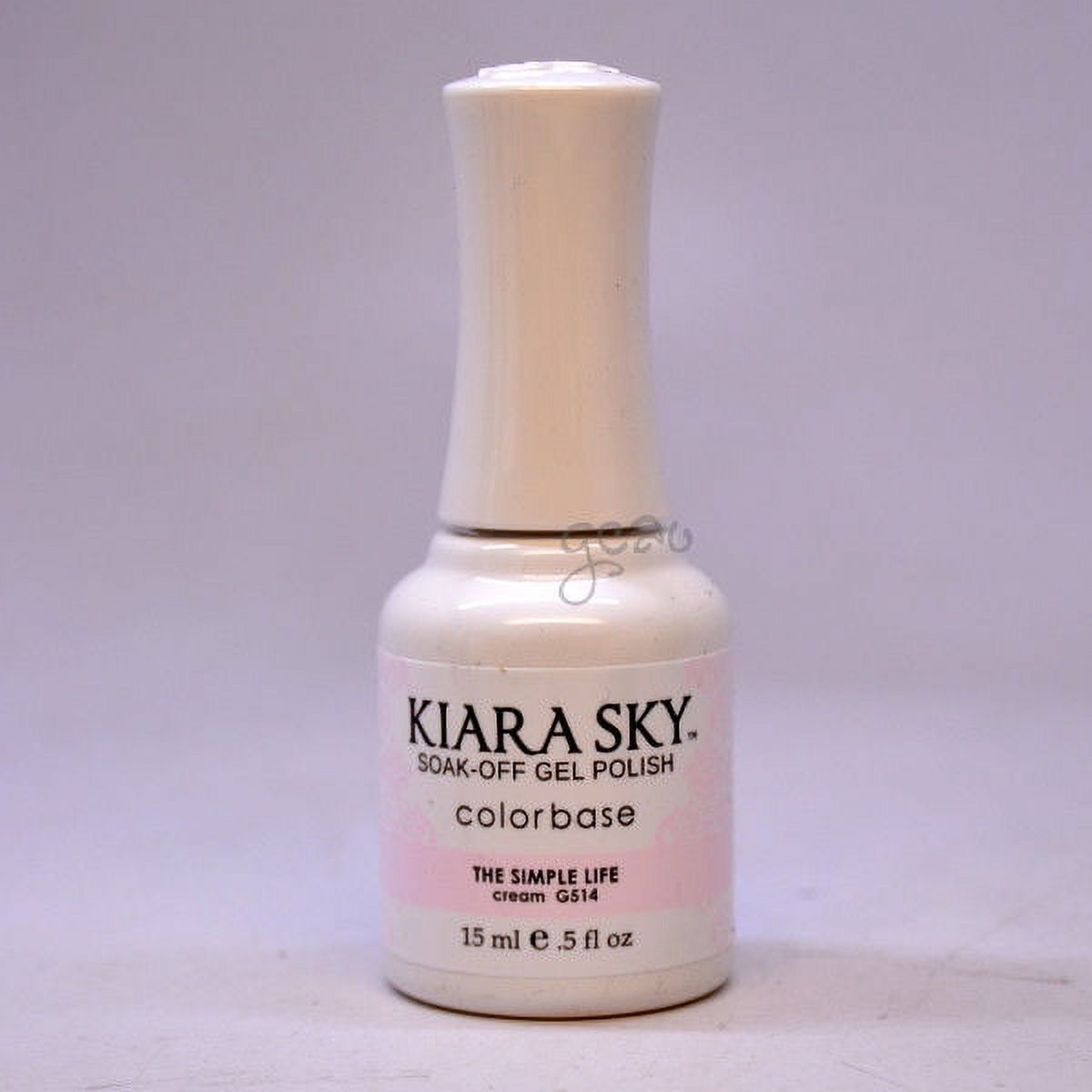 Kiara Sky Gel Polish "The Simple Life" G514, 0.5 oz