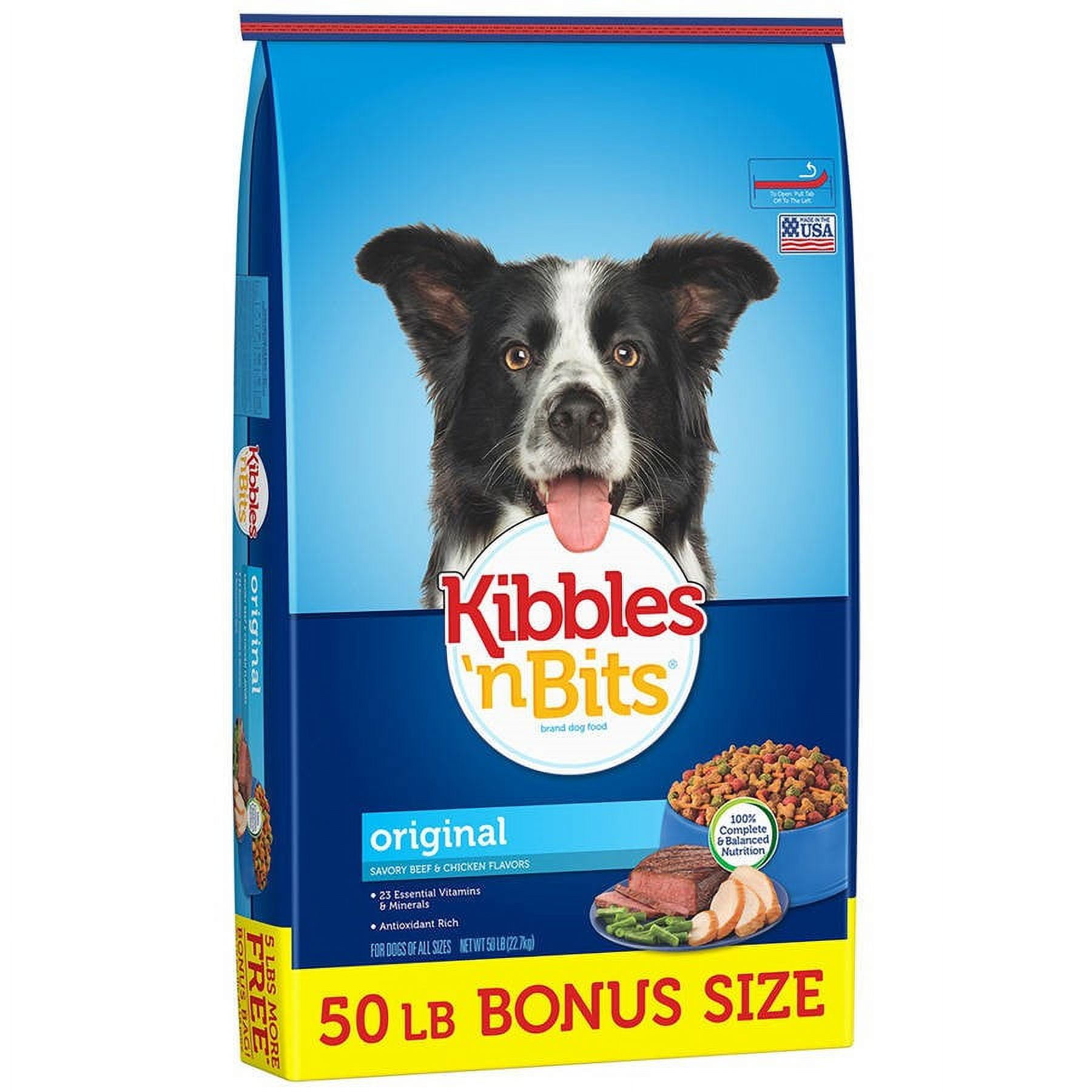 Blue bag dog food sale