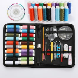 GOANDO Sewing Kit for Adults Needle and Thread Kit for Sewing Upgrade 41 XL Spools of Thread 206 Pcs Oxford Fabric Case Portable
