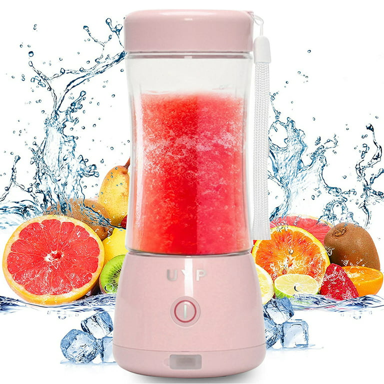 Kibhous Wireless Portable 6-Blade Electric Sand Ice Juice Cup