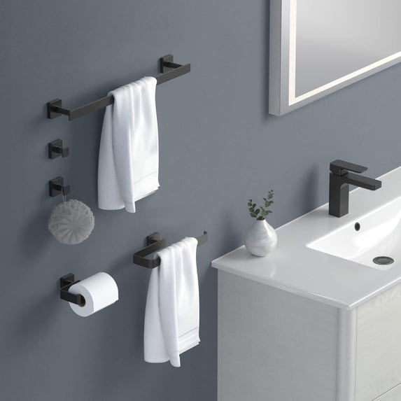 Kibi Blaze 5 Piece Bathroom Hardware Set