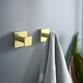 thumbnail image 1 of Kibi Blaze Bathroom Towel & Robe Hook 3 Count, 1 of 2