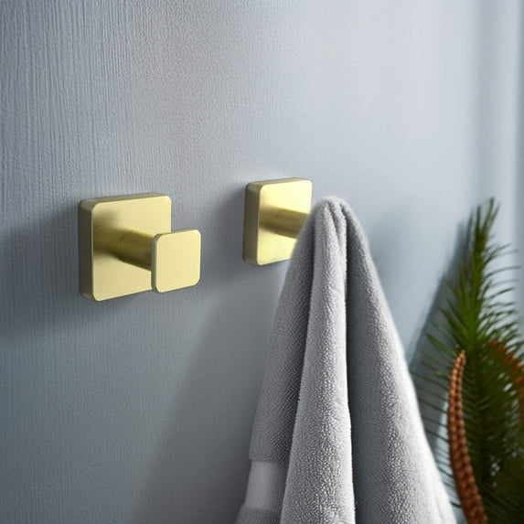 Kibi Blaze Bathroom Towel & Robe Hook 3 Count