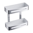 thumbnail image 1 of Kibi Chrome Bathroom Hardware Accessory Wall Mounted Front Basket, 1 of 3