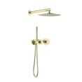 thumbnail image 1 of Kibi Circular 2 Function Thermostatic Shower System With Rough In Valve, 1 of 3