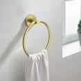 thumbnail image 1 of Kibi Circular 2-Piece Bathroom Hardware Set, 1 of 2
