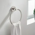 thumbnail image 1 of Kibi Circular 4-Piece Bathroom Hardware Set, 1 of 2