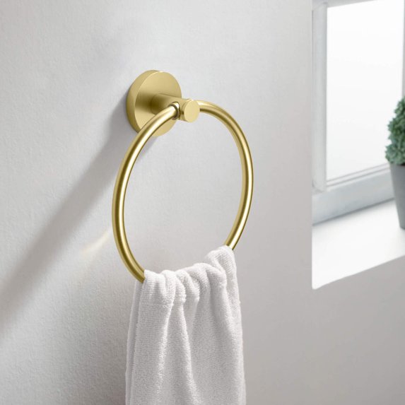 Kibi Circular 4-Piece Bathroom Hardware Set