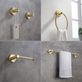 thumbnail image 1 of Kibi Circular 5-Piece Bathroom Hardware Set, 1 of 2