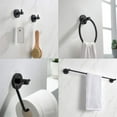 thumbnail image 1 of Kibi Circular 5-Piece Bathroom Hardware Set, 1 of 2
