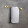 thumbnail image 1 of Kibi Circular Bathroom 18" Towel Bar - Brushed Gold, 1 of 2