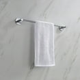 thumbnail image 1 of Kibi Circular Bathroom 18" Towel Bar - Chrome, 1 of 2