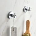 thumbnail image 1 of Kibi Circular Bathroom Towel & Robe Hook 3 Count, 1 of 2