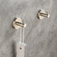 thumbnail image 1 of Kibi Circular Bathroom Towel & Robe Hook 3 Count, 1 of 2
