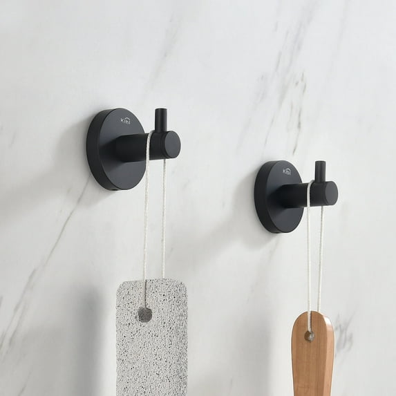 Kibi Circular Bathroom Towel & Robe Hook