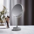 thumbnail image 1 of Kibi USA Circular Free Standing Magnifying Make Up Mirror Chrome, 1 of 2