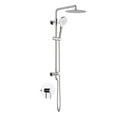 thumbnail image 1 of Kibi Circular Pressure Balanced 2-Function Shower Column with Rough In Valve, 1 of 3