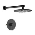 thumbnail image 1 of Kibi Circular Pressure Balanced Single Function Shower System with Rough In Valve, 1 of 3