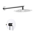 thumbnail image 1 of Kibi Circular Pressure Balanced Single Function Shower System with Rough In Valve, 1 of 3