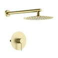 thumbnail image 1 of Kibi Circular Pressure Balanced Single Function Shower System with Rough In Valve, 1 of 3
