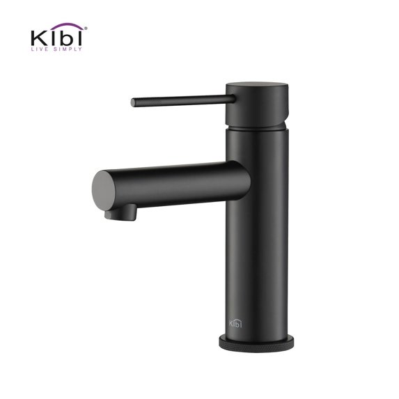 Kibi Circular X Single Handle Bathroom Vanity Sink Faucet