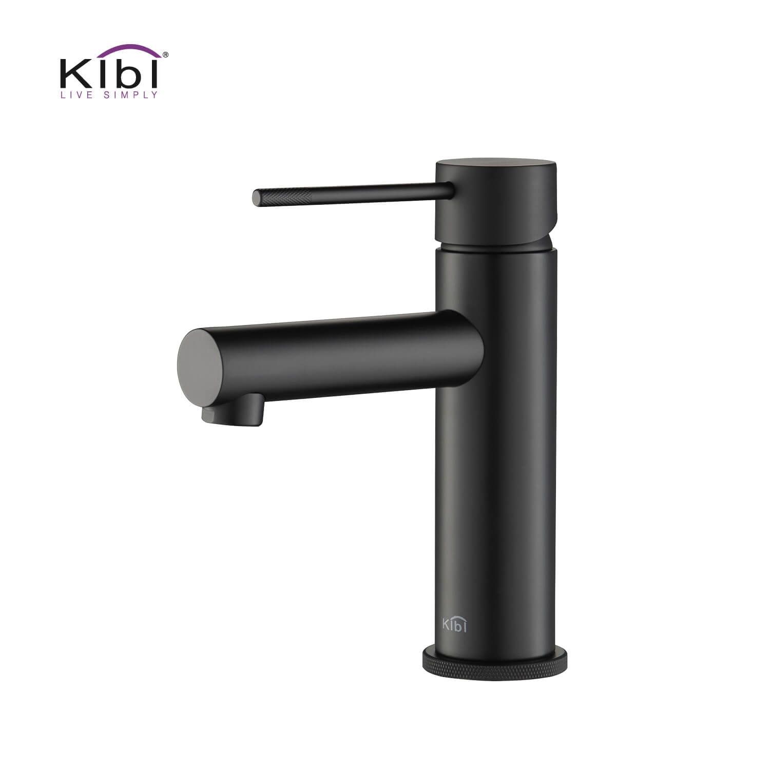 Modern High-Arc Solid Brass Bathroom Faucet in Nickel Finish