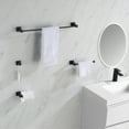 thumbnail image 1 of Kibi Cube 4 Piece Bathroom Hardware Set, 1 of 2