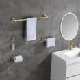 thumbnail image 1 of Kibi Cube 4 Piece Bathroom Hardware Set, 1 of 2