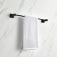 thumbnail image 1 of Kibi Cube Bathroom 18" Towel Bar - Matte Black, 1 of 2