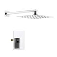 thumbnail image 1 of Kibi Cube Pressure Balanced Single Function Shower System with Rough In Valve, 1 of 3