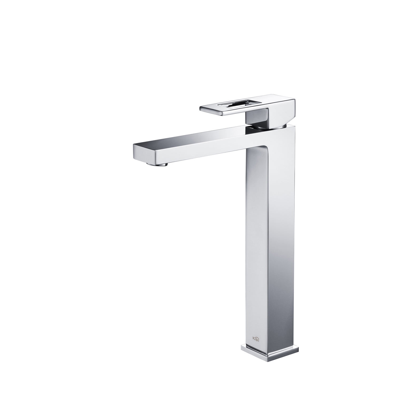 Kibi Cubic Single Handle Bathroom Vessel Sink Faucet