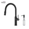 thumbnail image 1 of Kibi Hilo Single Handle Pull Down Kitchen Sink Faucet with Soap Dispenser, 1 of 3
