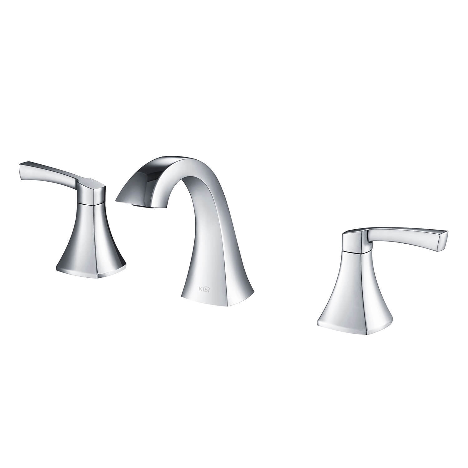 Abbie Polished Chrome 2-Handle Widespread Bathroom Faucet