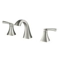 thumbnail image 1 of Kibi Pyramid II Bathroom Sink 8" Widespread Faucet with Drain Assembly, 1 of 3