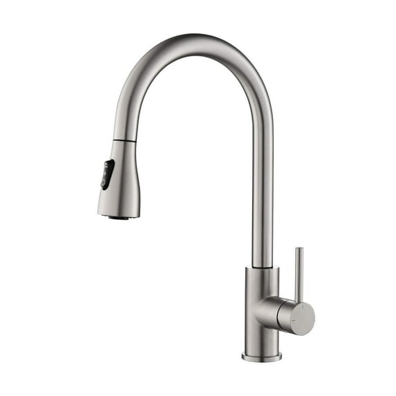 Kibi Single Handle Pull Down Kitchen Faucet
