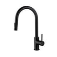 thumbnail image 1 of Kibi Circular Single Handle Pull Down Kitchen Faucet, 1 of 5