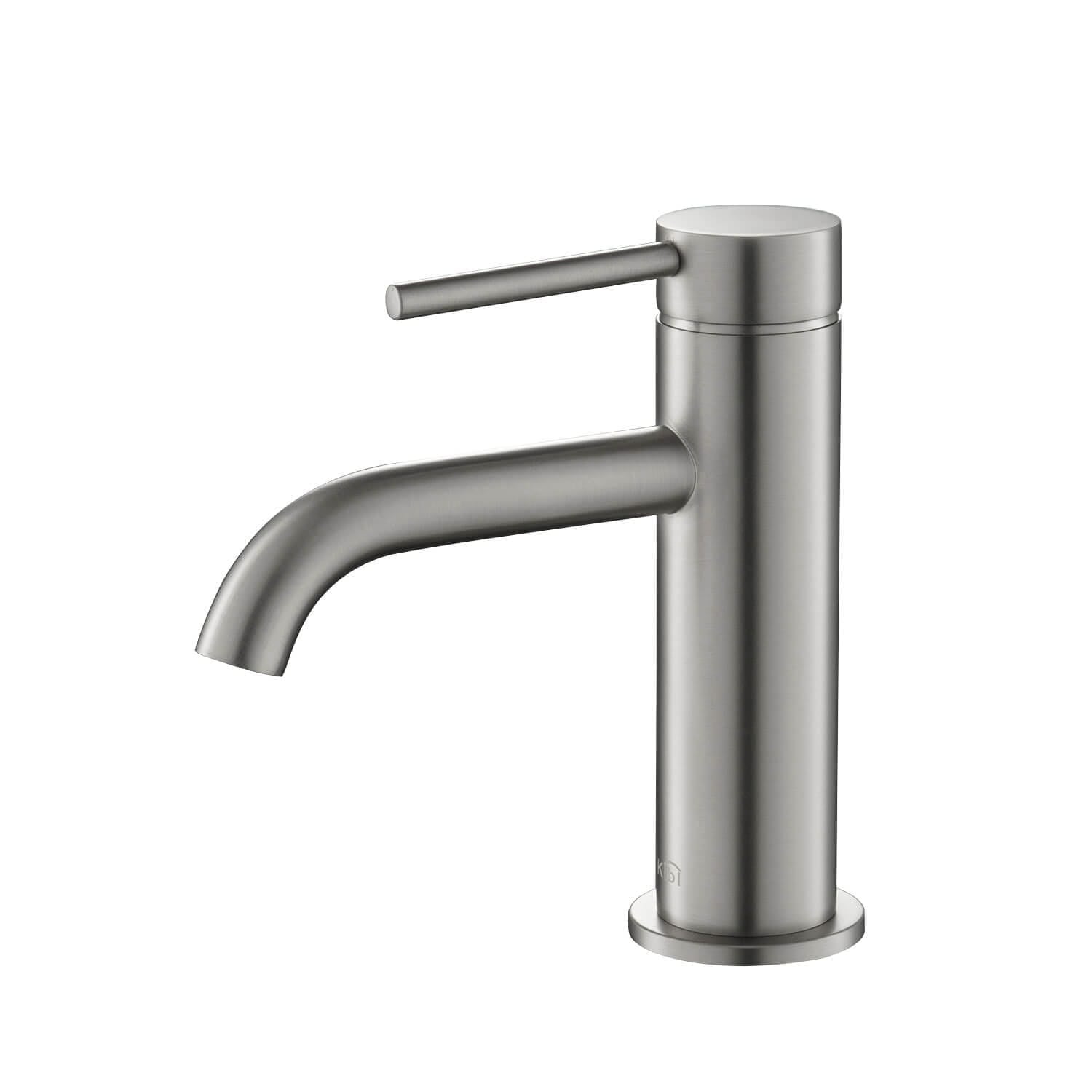 Kibi Circular Single Handle Bathroom Vanity Sink Faucet