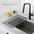 thumbnail image 1 of Kibi USA Multipurpose Stainless Steel Roll Up Drain Tray 20", 1 of 2