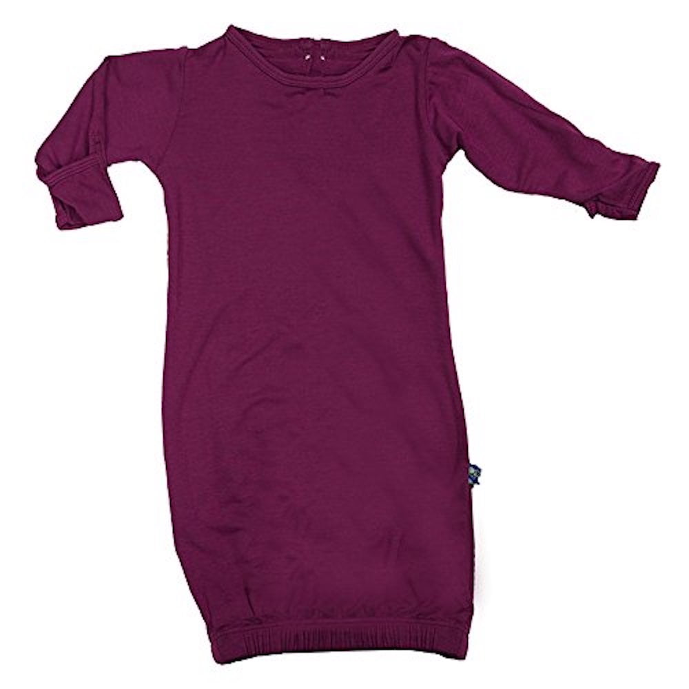 KicKee Pants Layette Gown (Orchid, Preemie)