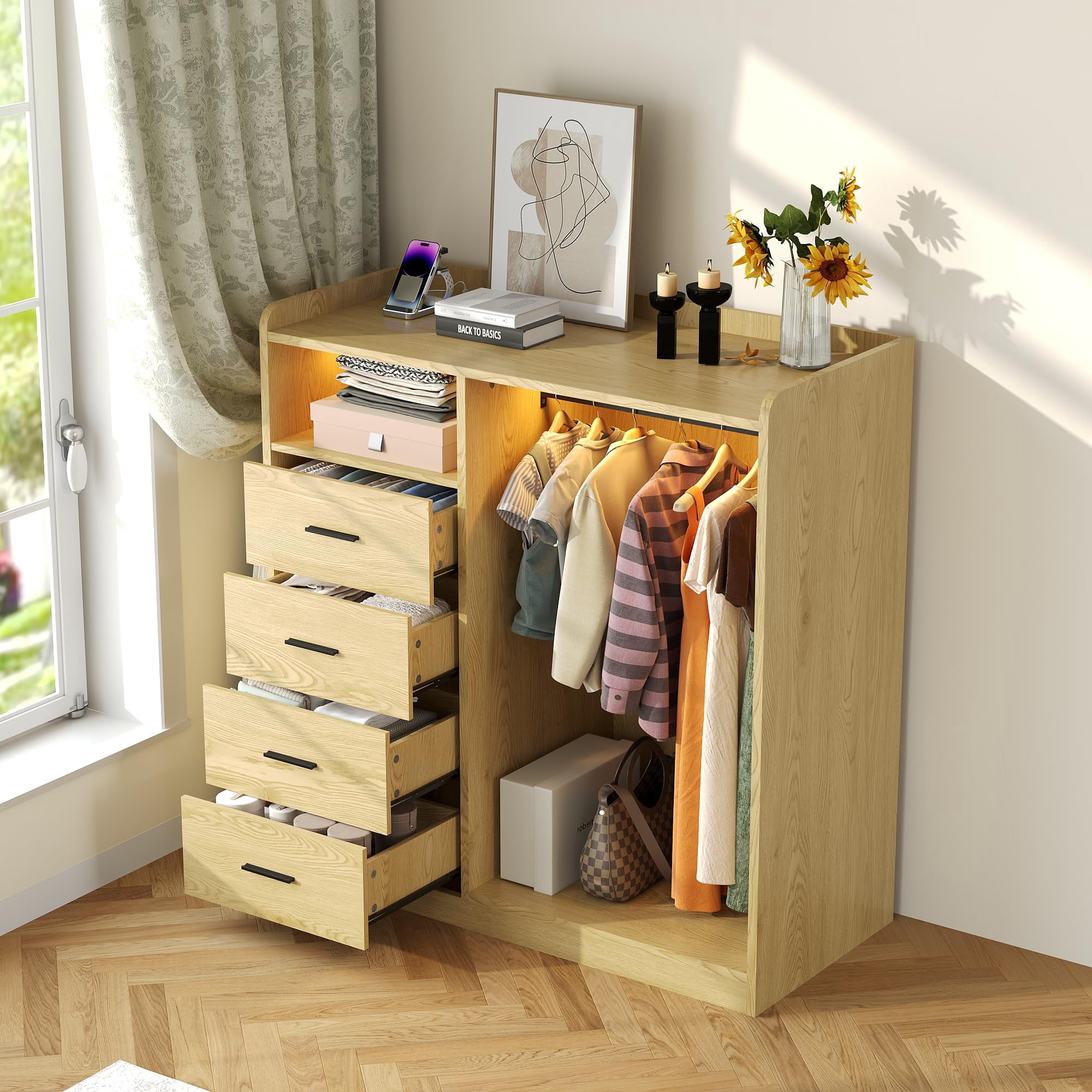 Costway, 5-Drawer Chest, 31
