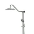 thumbnail image 1 of Kichae Dual Shower Combo Stainless Steel 10" Shower Head,5-Setting Handheld Shower Sprayer, 1 of 9